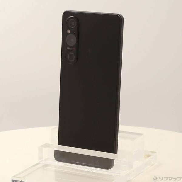 中古品〕 Xperia 1 V 256GB ブラック SOG10 au SIMフリー【297