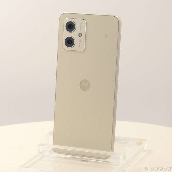 中古品〕 moto g64y 5G 128GB バニラクリーム MOSAG3 Y!mobile SIM