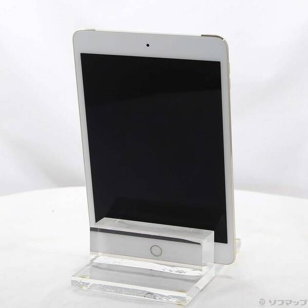 中古品〕 iPad mini 4 16GB ゴールド MK712J／A auロック解除SIMフリー