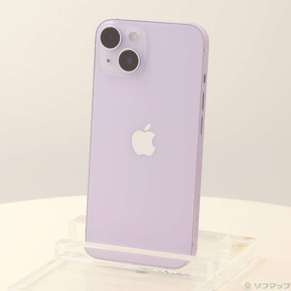 【美品】iPhone14 128GB SIMフリー パープル 中古品〕 iPhone14 128GB パープル MPUY3J／A SIMフリー【251】