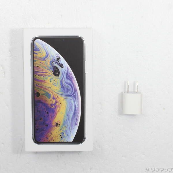 中古品〕 iPhoneXS 256GB シルバー MTE12J／A SIMフリー【348】 - メルカリ