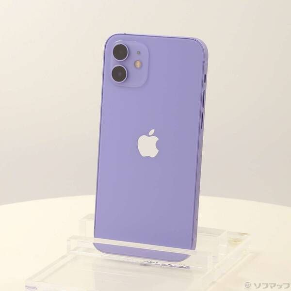 スマートフォン/携帯電話 Apple iPhone12 128GB パープル MJNJ3J/A