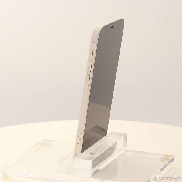 中古品〕 iPhone12 128GB ホワイト MGHV3J／A SIMフリー【262】
