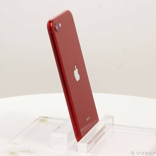 【美品】iPhone SE 第3世代　128GB SIMフリー　プロダクトレッド iPhone SE (第3世代) 128GB レッド SIMフリー