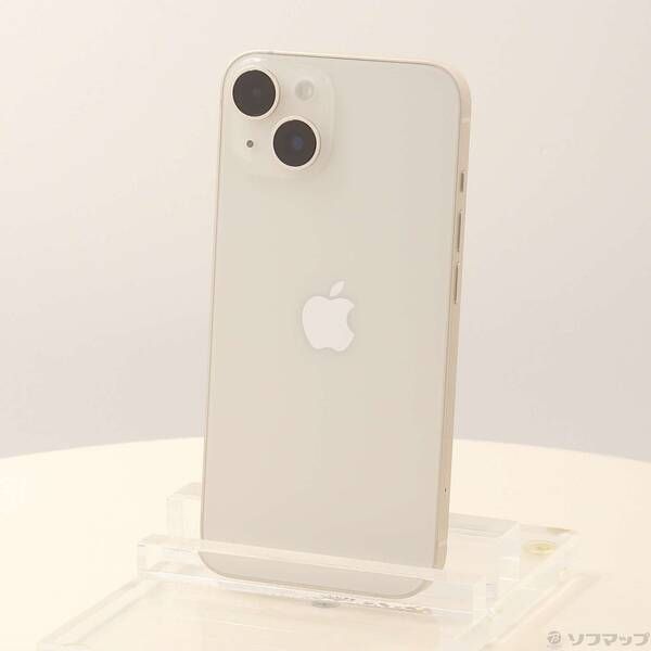 iPhone14 128GB スターライト 中古品 中古品〕 iPhone14 128GB スターライト MPUQ3J／A SIMフリー【297