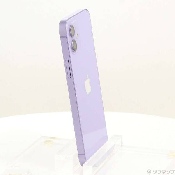 中古品〕 iPhone12 128GB パープル MJNJ3J／A SIMフリー【262】 - メルカリ