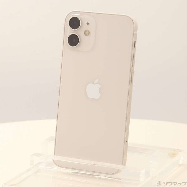 中古品〕 iPhone12 mini 64GB ホワイト MGA63J／A SIMフリー【262