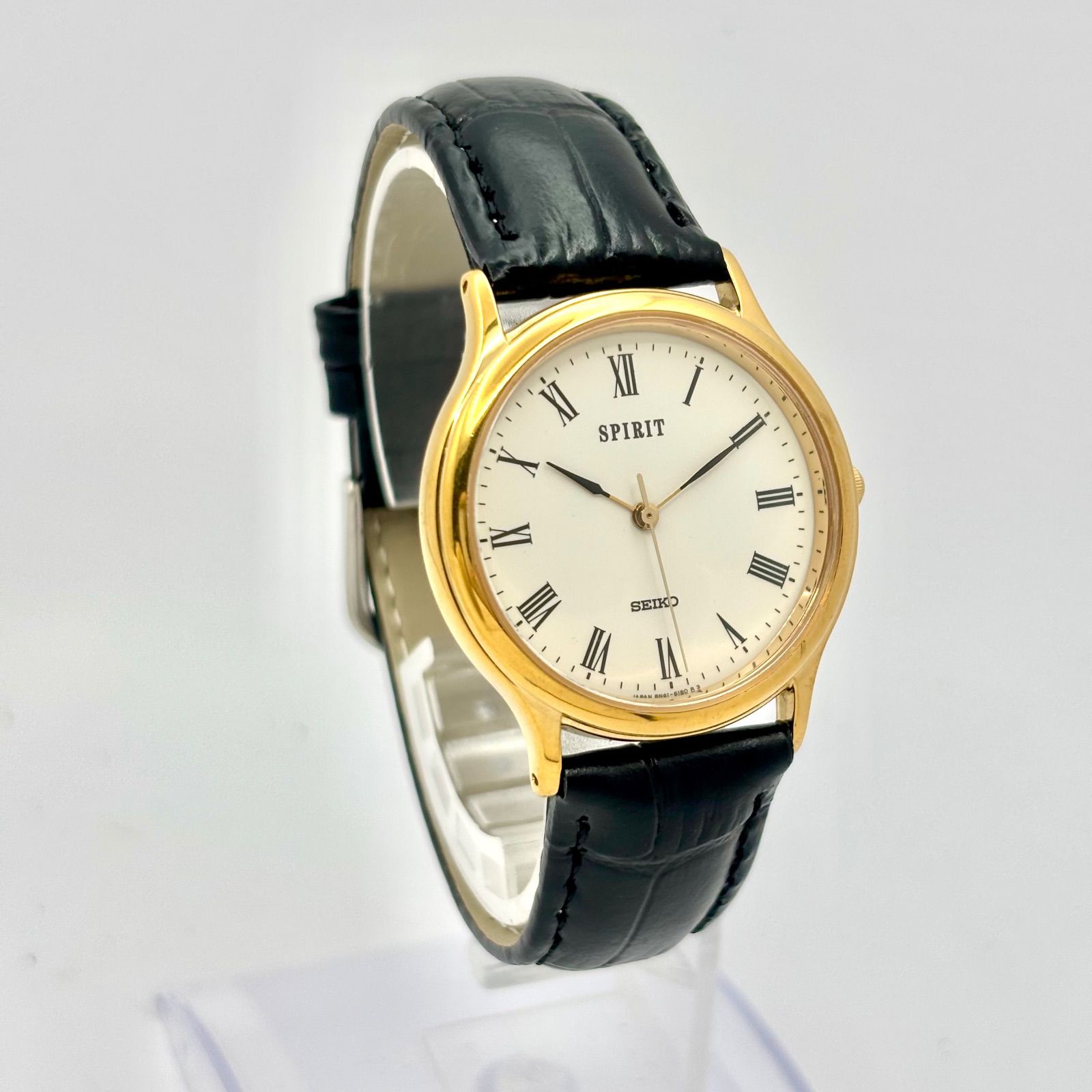 美品/新品電池】SEIKO セイコー SPIRIT スピリット メンズ 腕時計