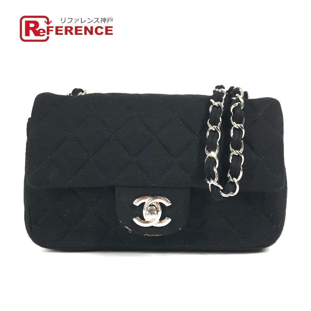 CHANEL シャネル ショルダーバッグ CC ココマーク ロゴ ミニ コットン
