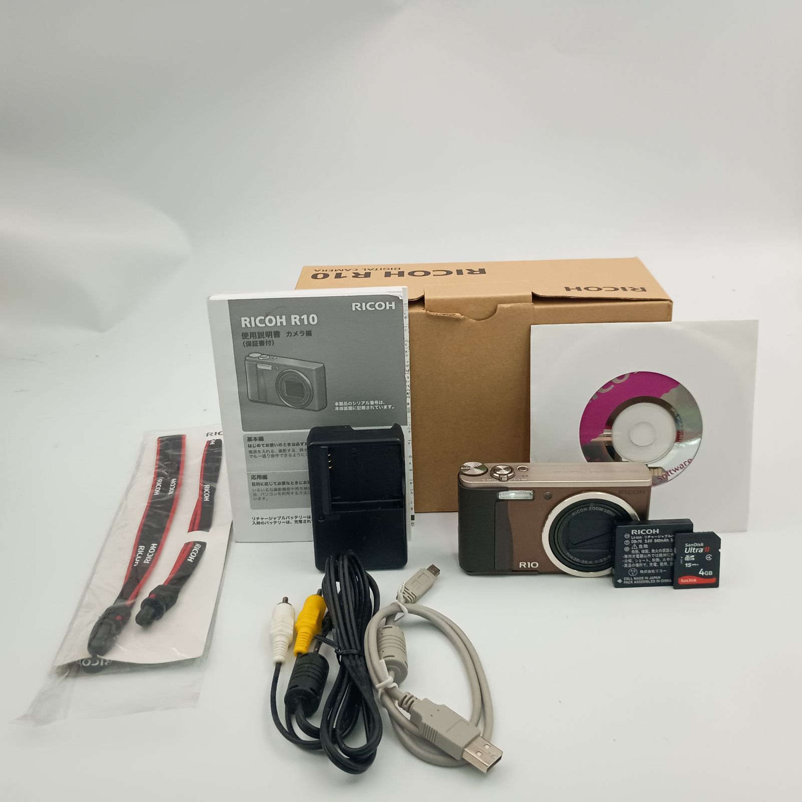 カメラ Ricoh R10 Compact DIGITAL Camera リコー コンパクトデジタル
