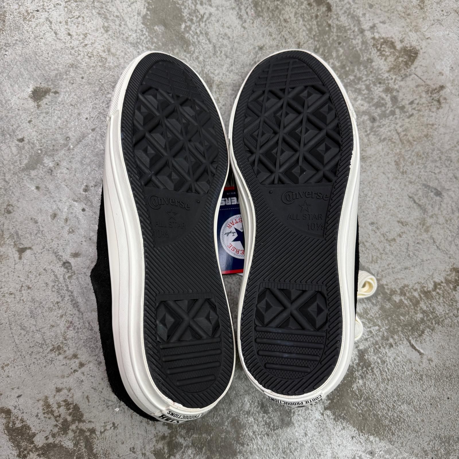 未使用 CONVERSE × COOTIE PRODUCTIONS SUEDE ALL STAR AGED OX 