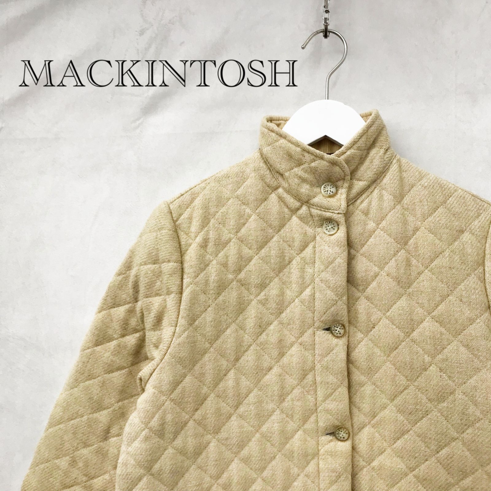 英国製 Mackintosh マッキントッシュ ATS-190 キルティングジャケット 