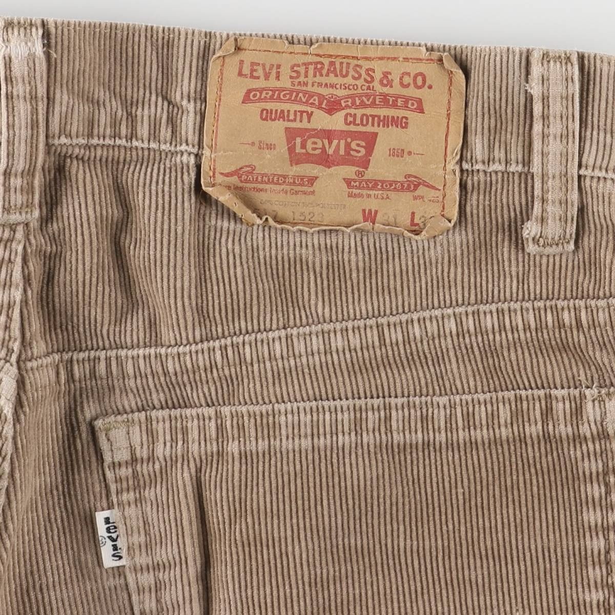 カット コーデュロイパンツ