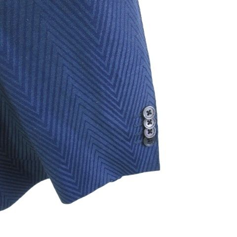 ミラショーン mila schon 美品 テーラードジャケット 総柄 シェブロン