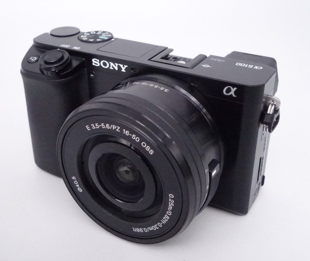 ソニー SONY ミラーレス一眼 α6100 パワーズームレンズキット ブラック ILCE 6100 L B 5 N 1203