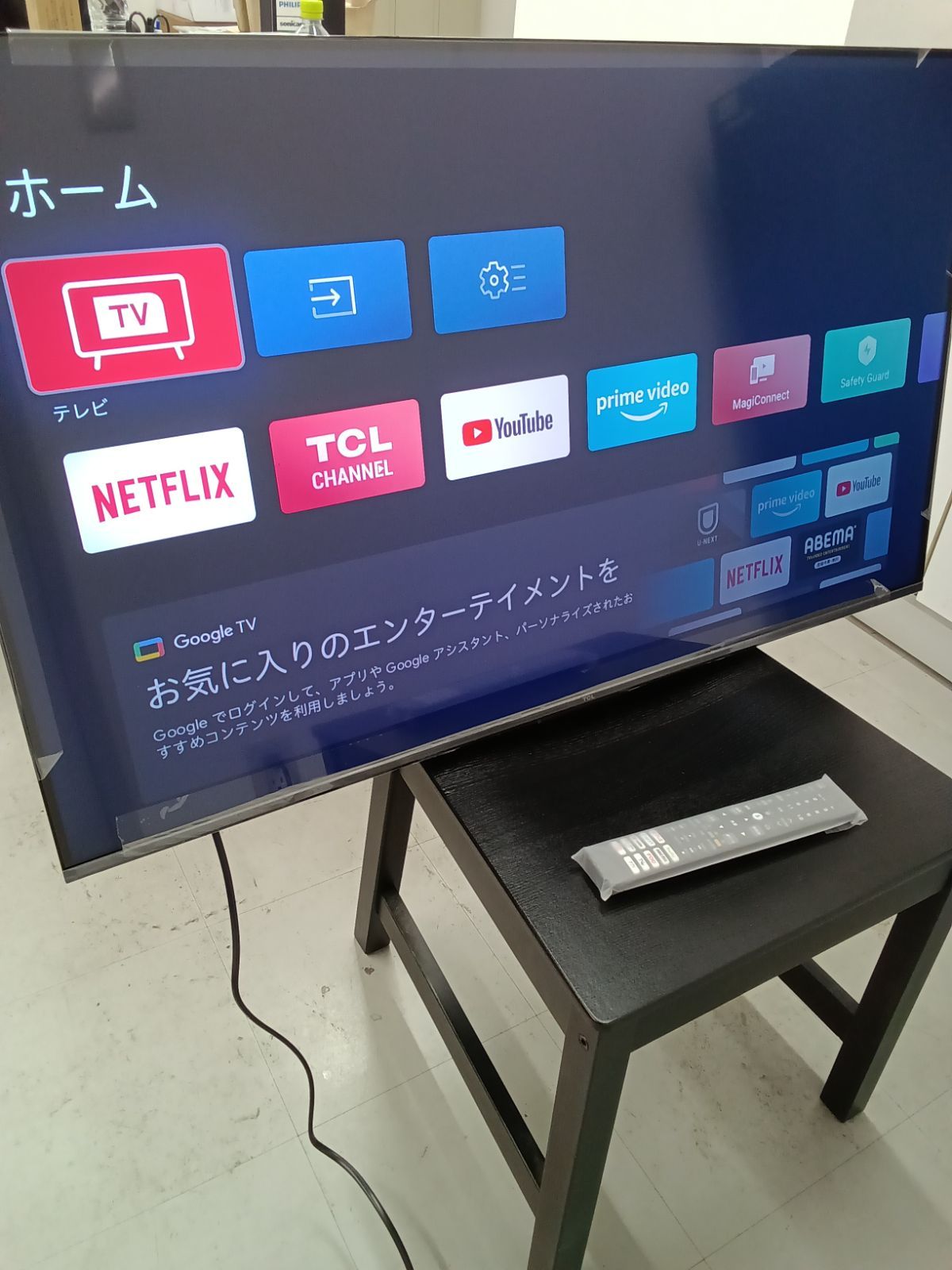  リユースの TCL 4 Kスマート液晶テレビ 43インチ 43 C 655 管理1213 01 液晶テレビ テレビ本体