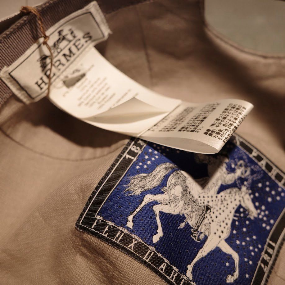 ☆HERMES エルメス キャップ グレー 未使用 タグ付き - メルカリ