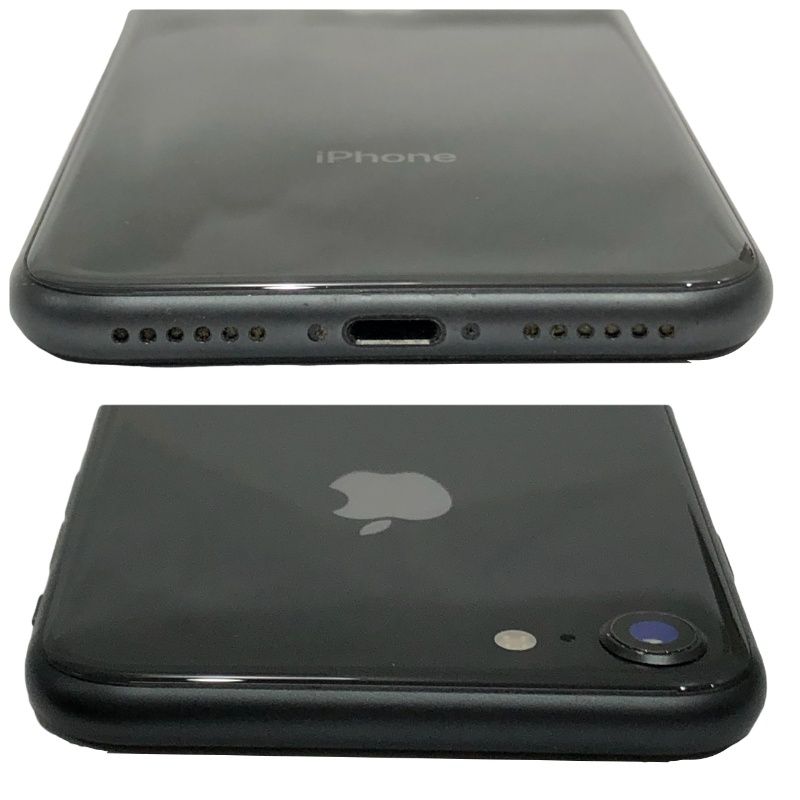 SIMフリー Apple iPhone 8 64GB MQ782J/A au ○判定 スペースグレイ