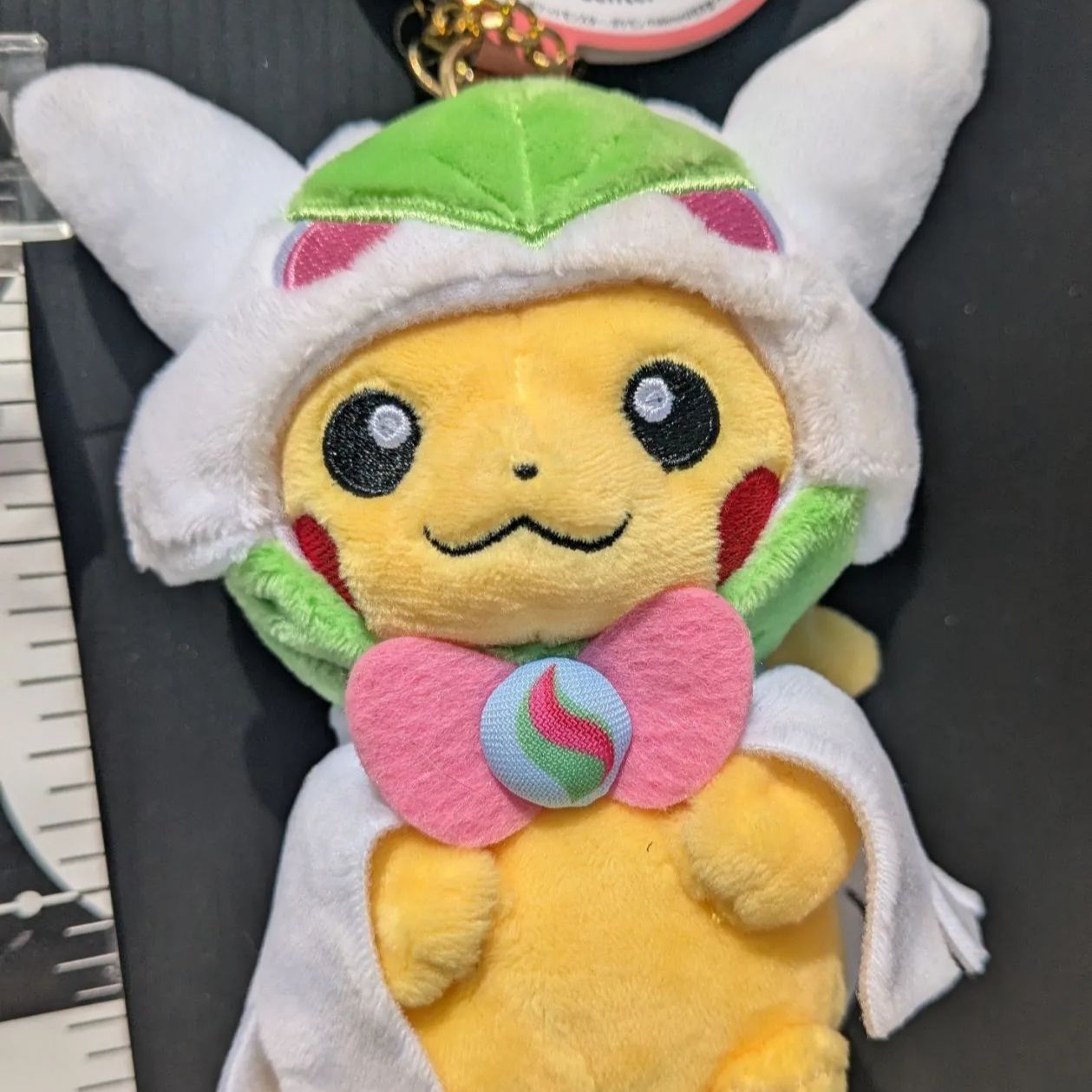 中古メガサーナイトのポンチョを着たピカチュウ ぬいぐるみ ポケモン