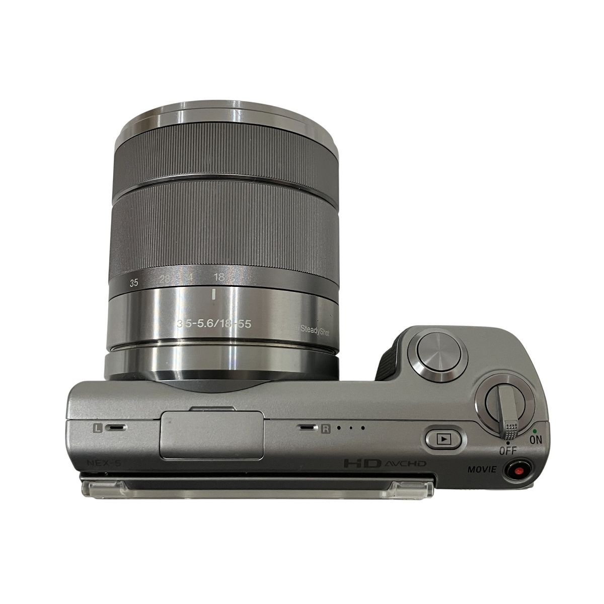  SONY NEX 5 D ダブル レンズ キット SEL 1855 ミラーレス 一眼 カメラ シルバー ソニー ミラーレス一眼 デジタルカメラ