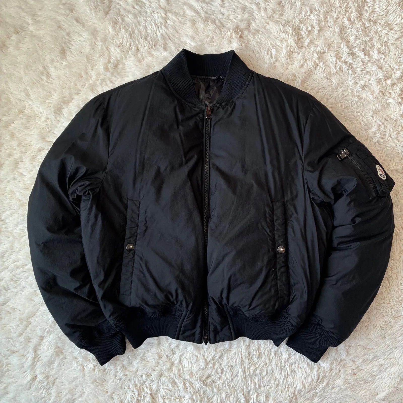 モンクレール MONCLER 極美品 ダウンジャケット リバーシブル MA-1