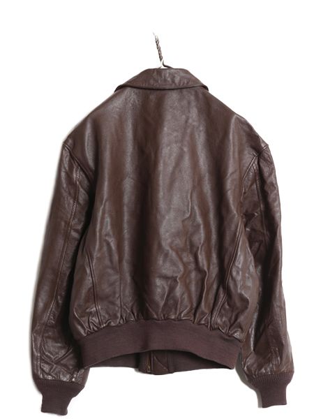 美品 80s Cooper社製 A2 フライトジャケット ヴィンテージ お得なクーポン配布中!】 80s 90s USA製 COOPER 本革 レザー A-2