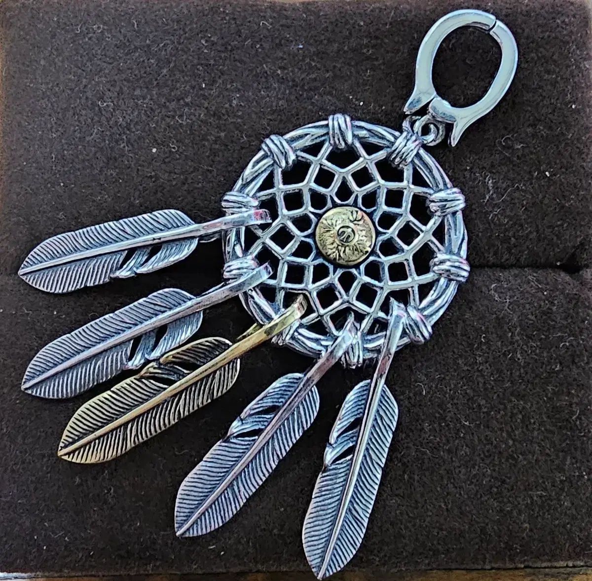 ドリームキャッチャー キーホルダー|ペンダント シルバー 925