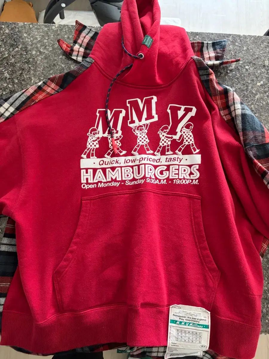 メゾンミハラヤスヒロ フーディー