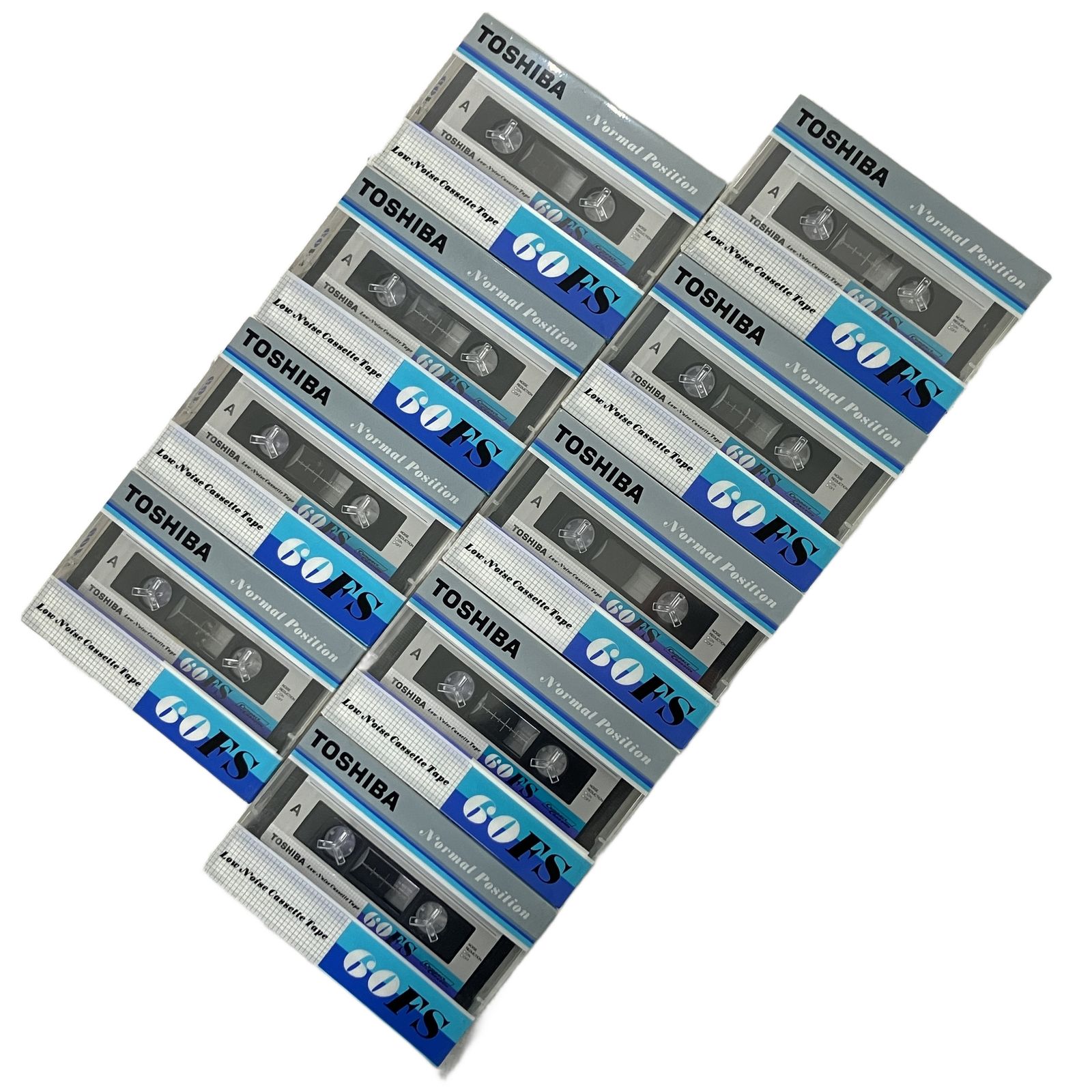 東芝 60 FS カセットテープ 9本セット ♥