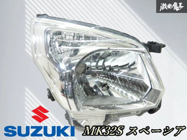 スズキ 純正 MK32S MK42S スペーシア ハロゲン ヘッドライト ヘッド