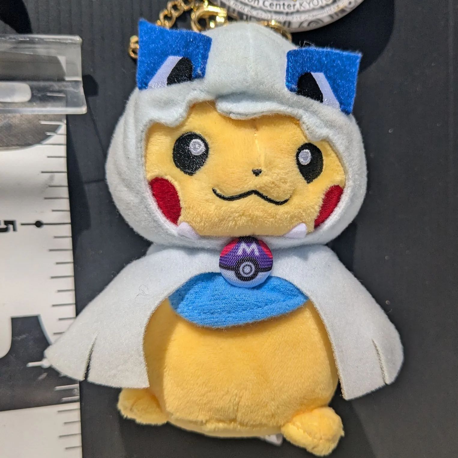 ルギア　ピカチュウ　ぬいぐるみキーホルダー　タグ付き ルギアポンチョのピカチュウ ぬいぐるみキーホルダー #ルギア