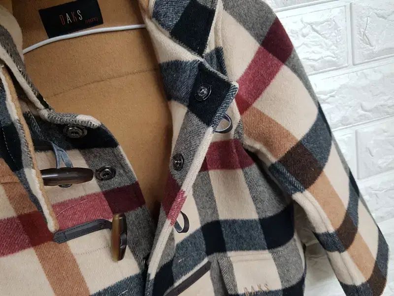 DAKS ウールコート キッズ 110 5 Y CHECK トグルボタン