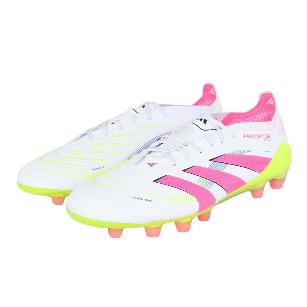 アディダス サッカースパイク プレデター アルファスキン エリート HG AG ジャパン ユニセックス大人 NIY 90 フットウェアホワイト ルシッドピンク ルシッ ルシッドレモン IE 3759 27.0 cm