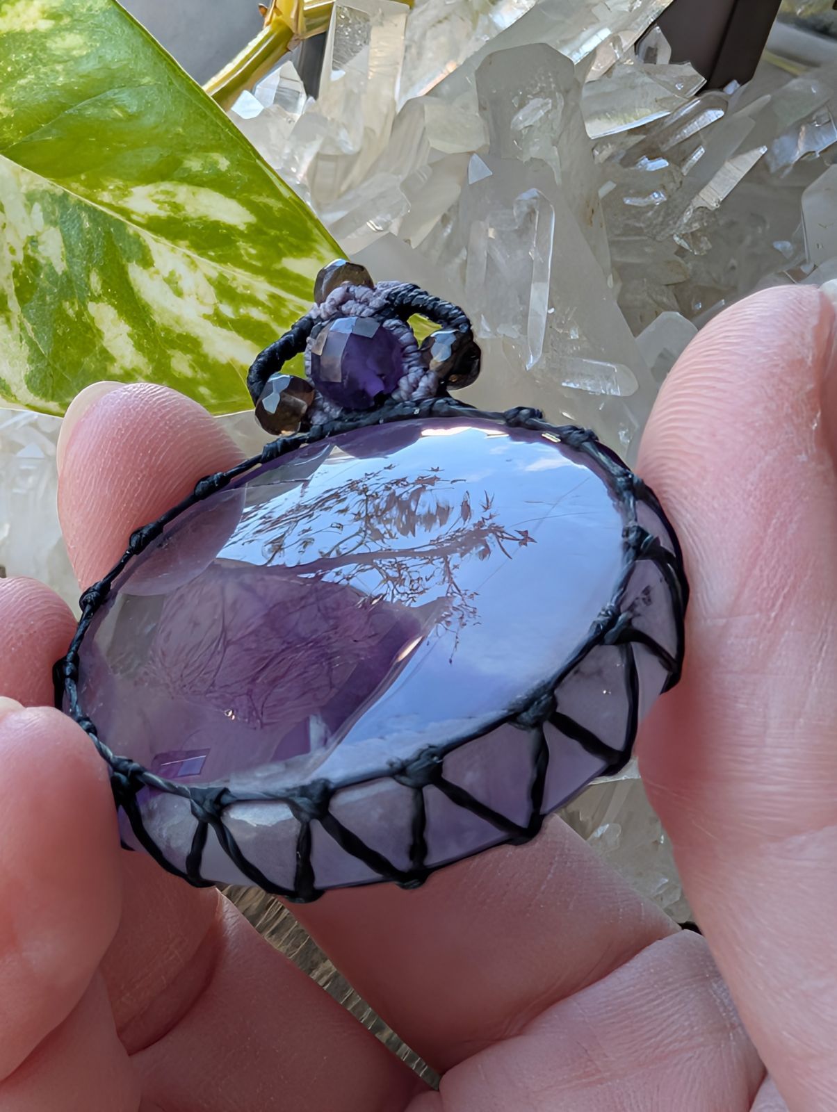 シェブロンアメジスト