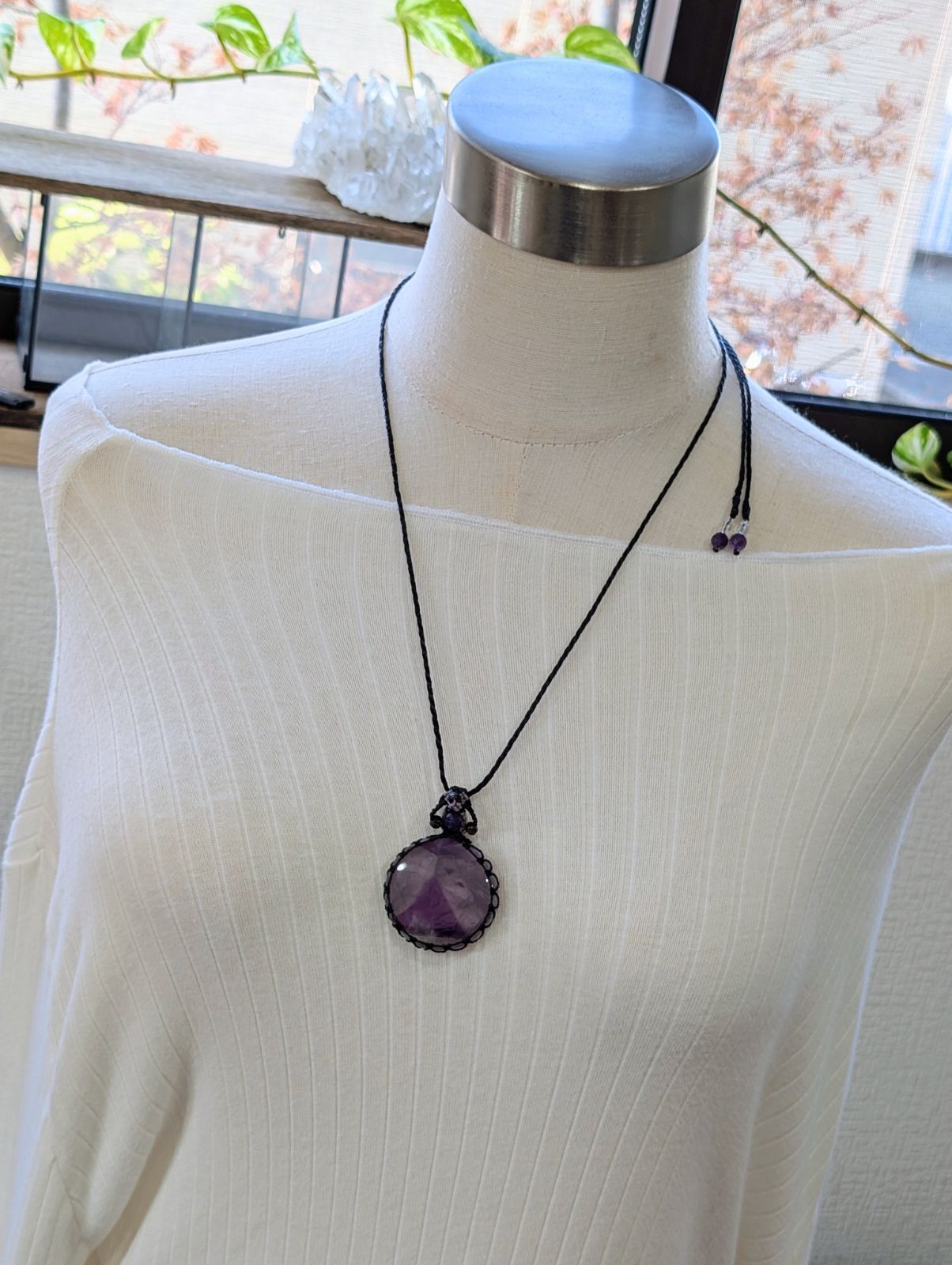 天然石ネックレス