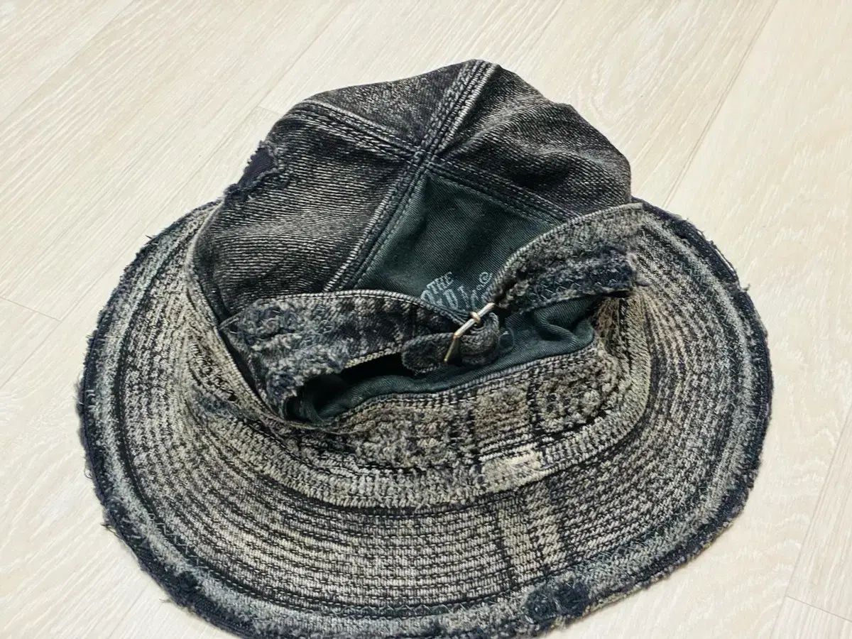 kapital KAPITAL バケットハット デニム ブラック 老人と海 K2309XH525