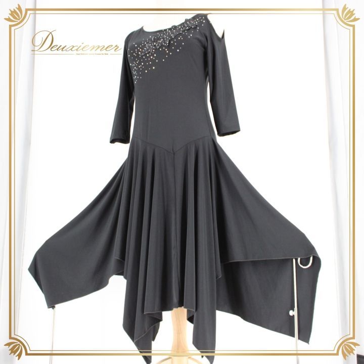 社交ダンス 衣装 スタンダード ドレス ワンピース レッスンウェア