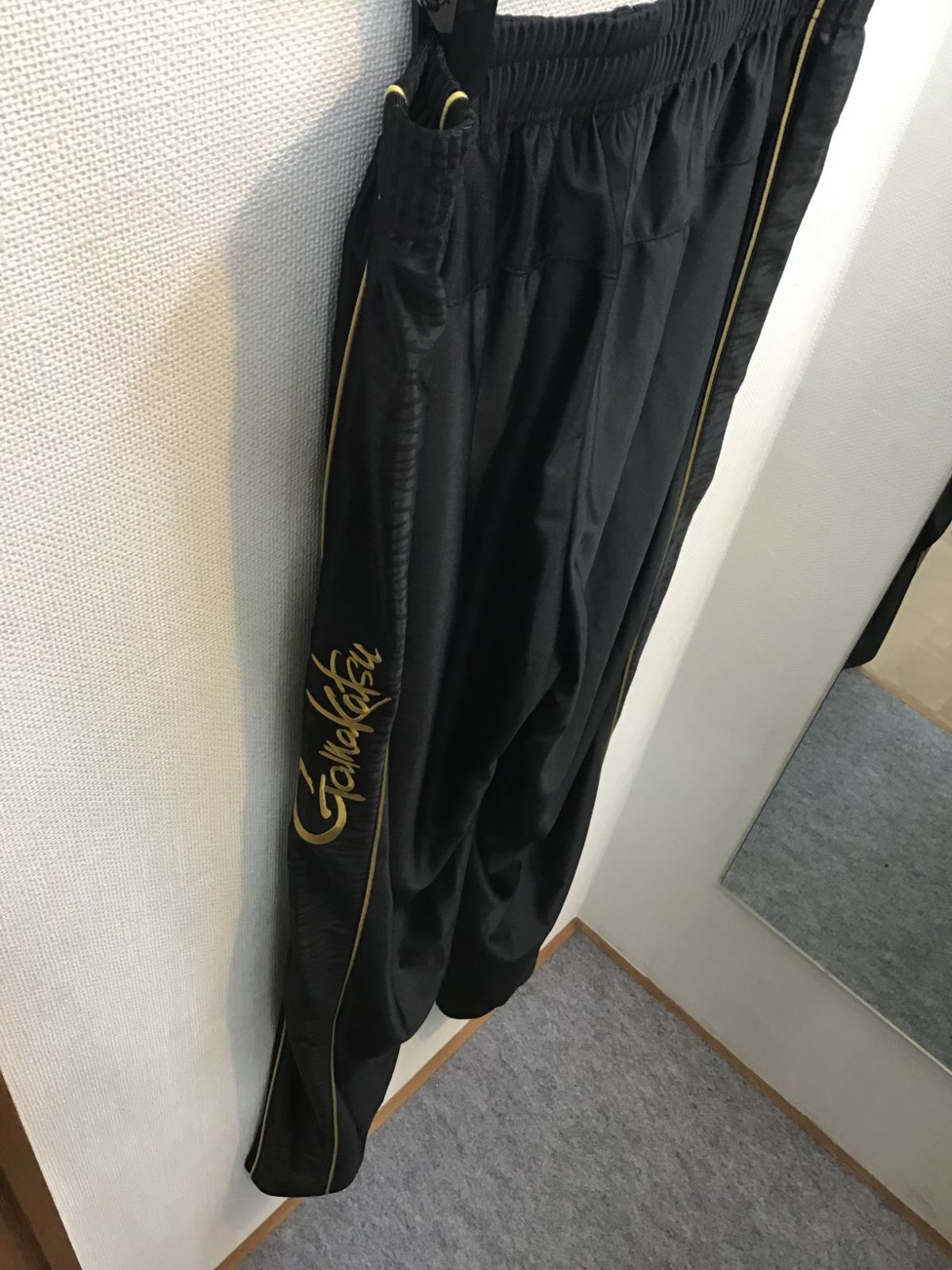 ジャージスーツ上下セット 黒