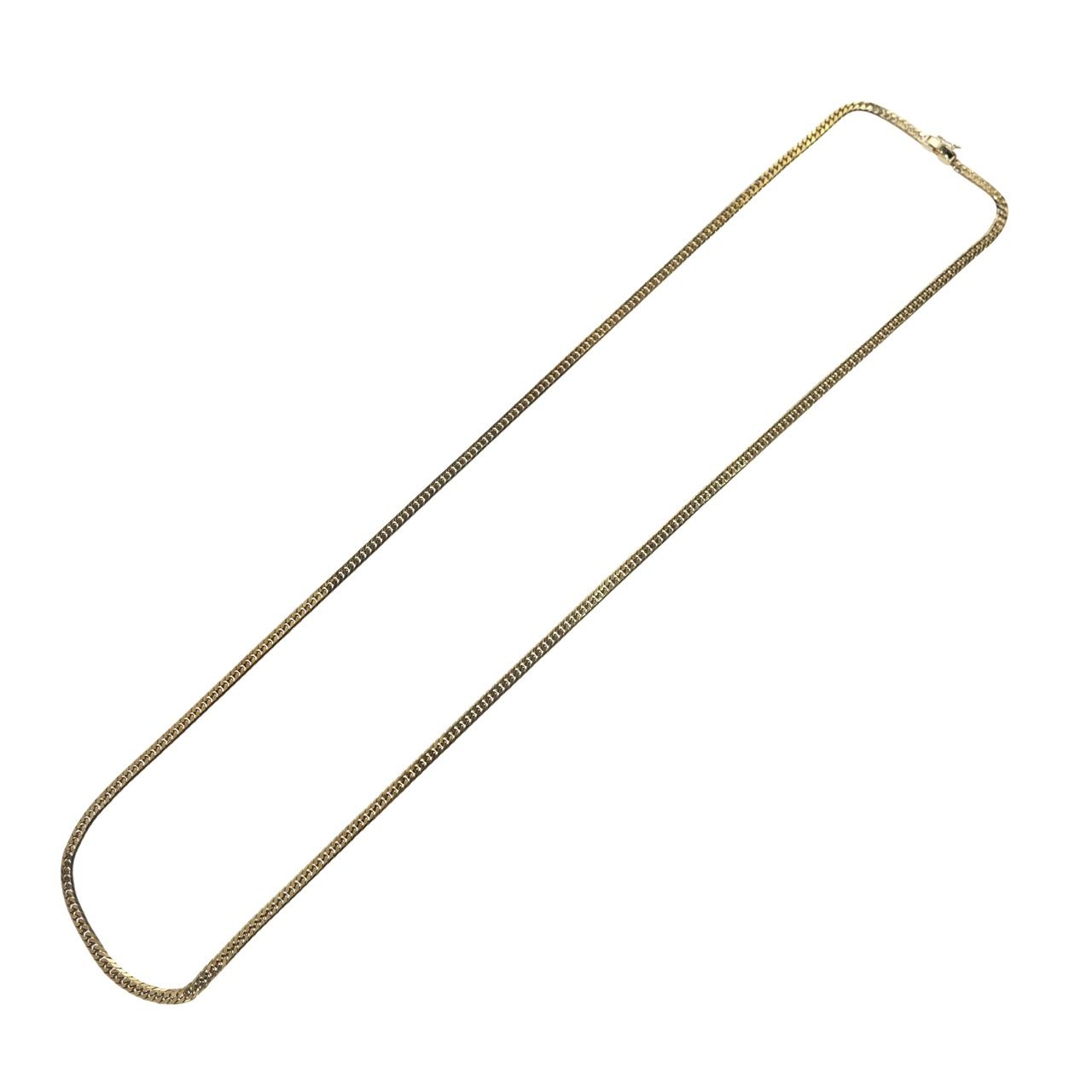 喜平ネックレス K 18 18金 750 6面ダブル 20.3 g 60 cm 3.4 mm キヘイ チェーン 金ネックレス 造幣局検定マーク 20 50 メンズ