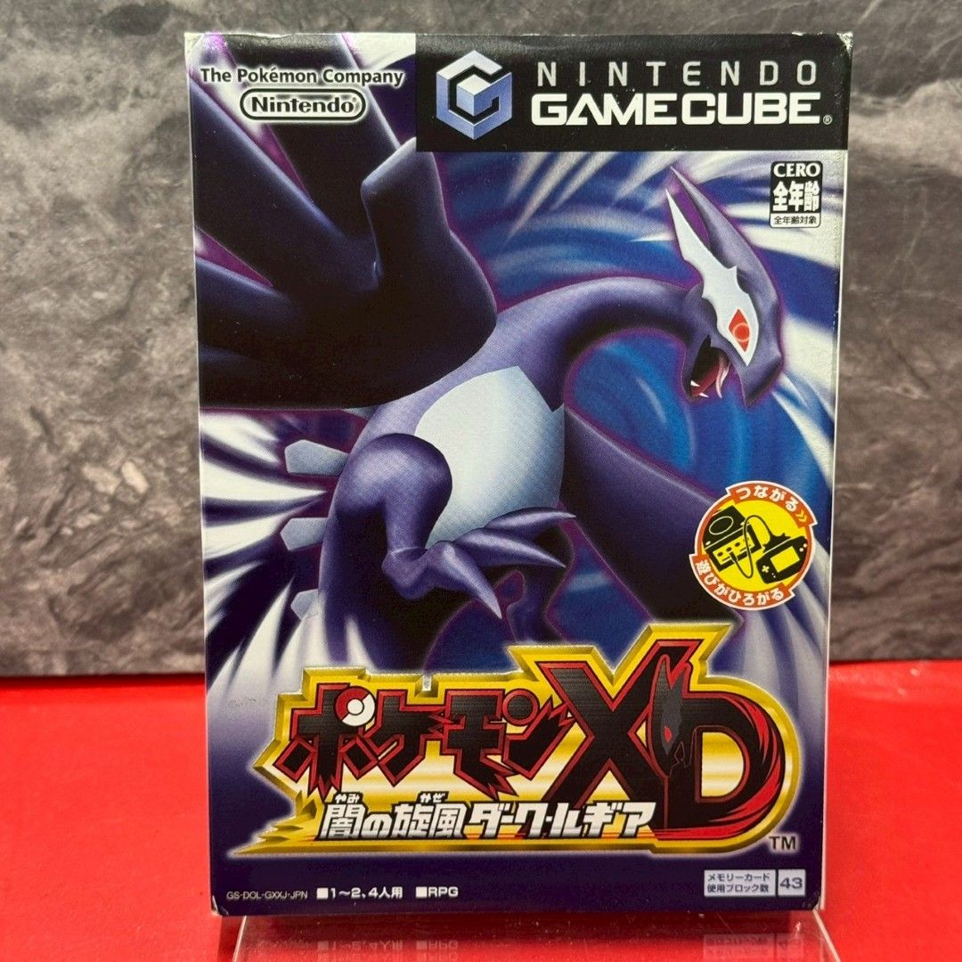ポケモンXD 闇の旋風 ダーク ルギア NGCソフト 任天堂 ゲームキューブ