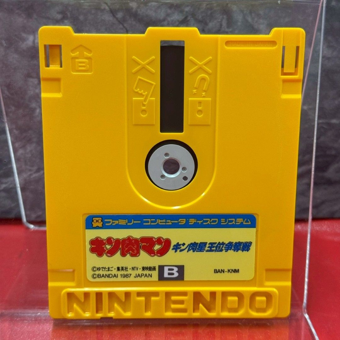 ○キン肉マン キン肉星王位争奪戦 ファミコンソフト ディスクシステム