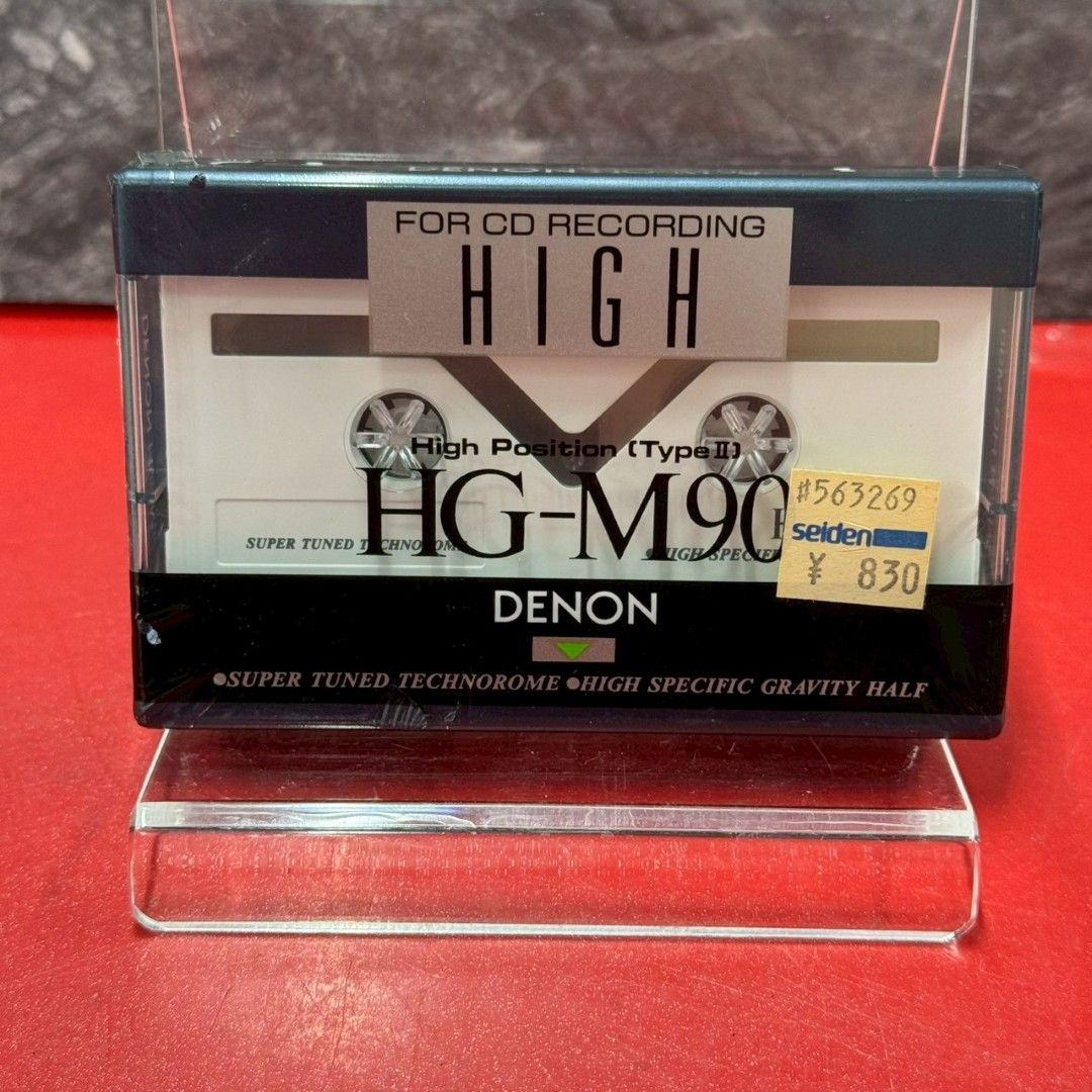 DENON HG M 90 ハイポジション Type 2 カセットテープ