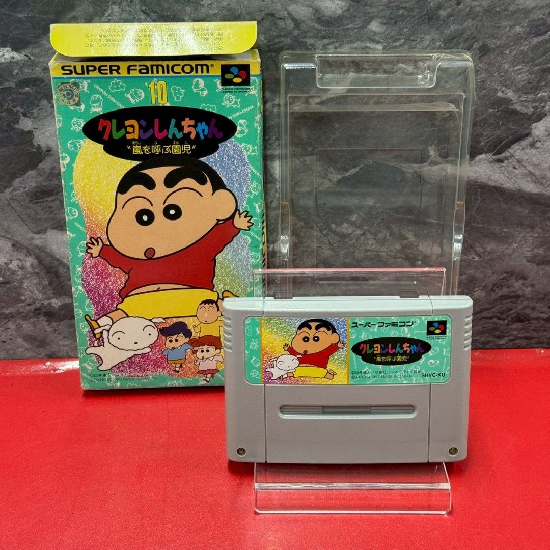 □クレヨンしんちゃん 嵐を呼ぶ園児 スーパーファミコンソフト