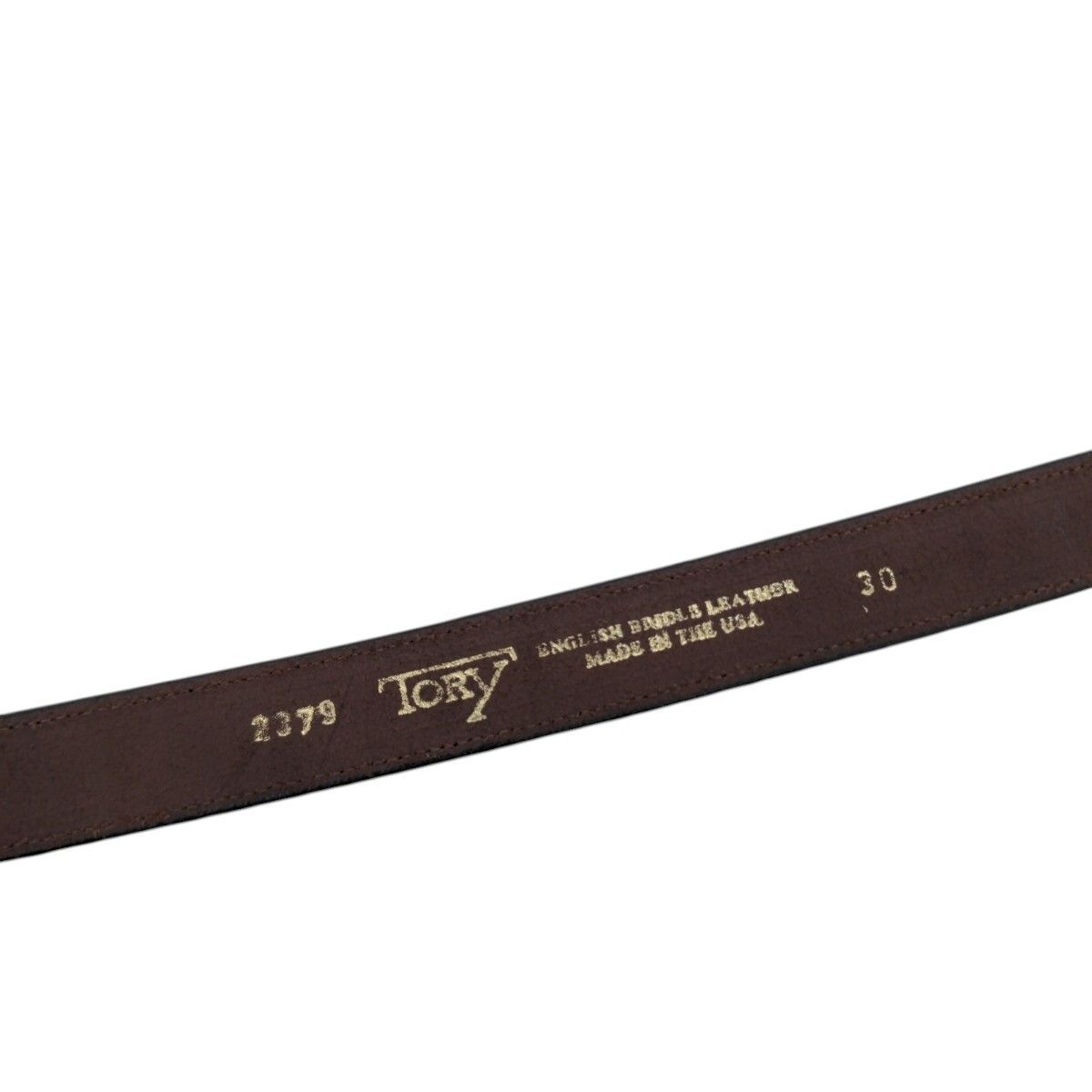 美品　トリーレザー スタッズレザーベルト ブラウン　ゴールド　2379 未使用品 TORY LEATHER トリーレザー ベルト スタッズ ブラック 2379