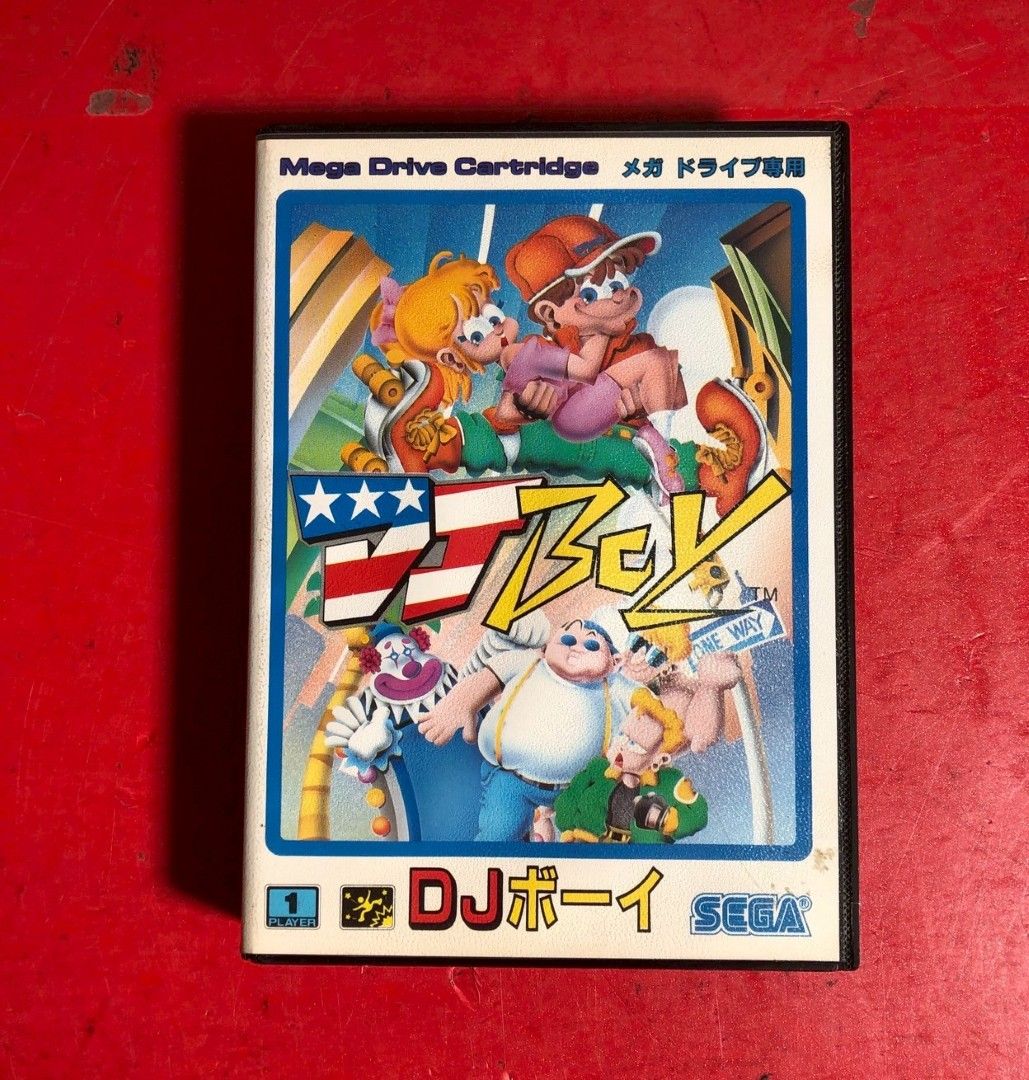 □DJボーイ メガドライブソフト 箱説あり - メルカリ