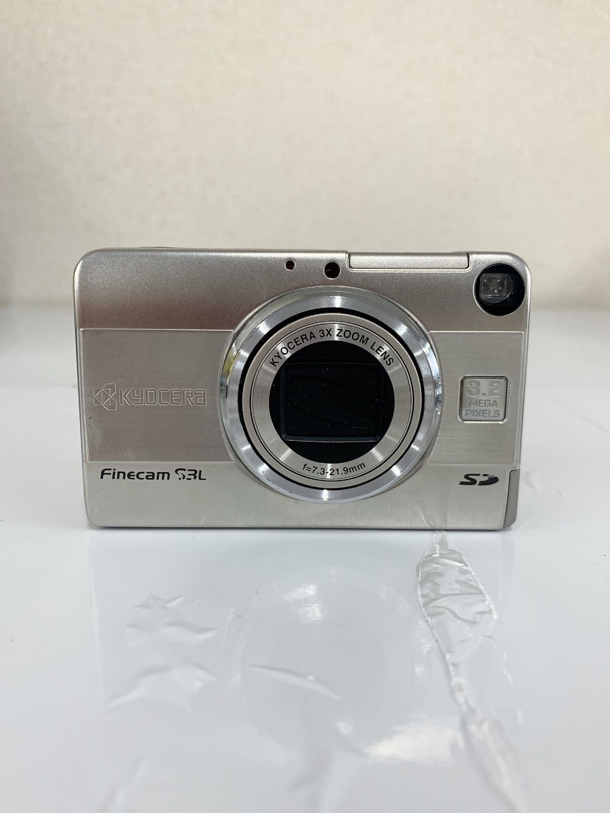 3【通電未確認】KYOCERA キョーセラ Finecam S5 デジタルカメラ