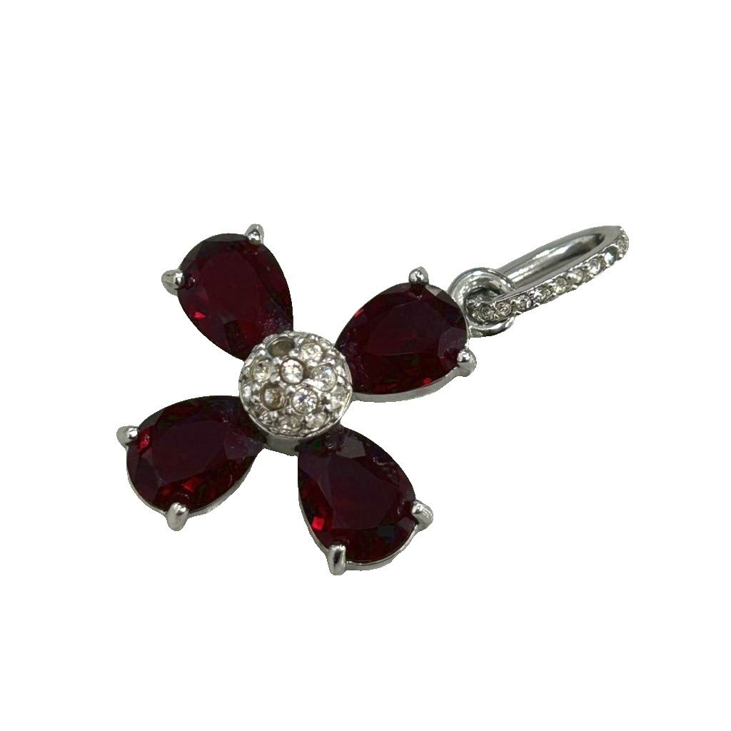 スワロフスキー SWAROVSKI ネックレス クリスタル トップのみ 花