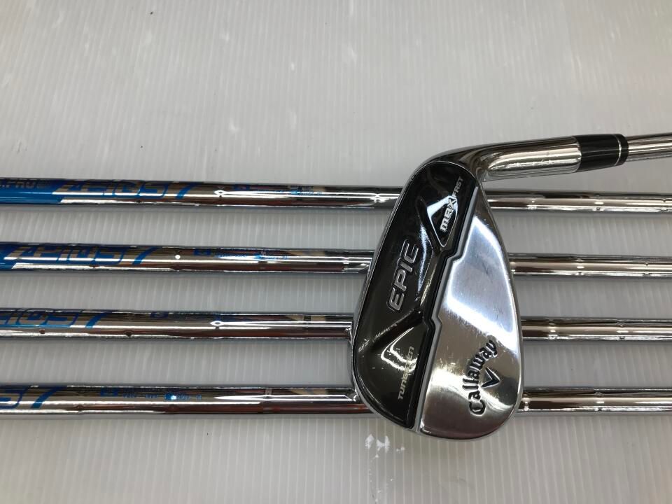 キャロウェイ EPIC MAX FAST NSプロ Zelos 7 Sフレックス アイアンセット 最短