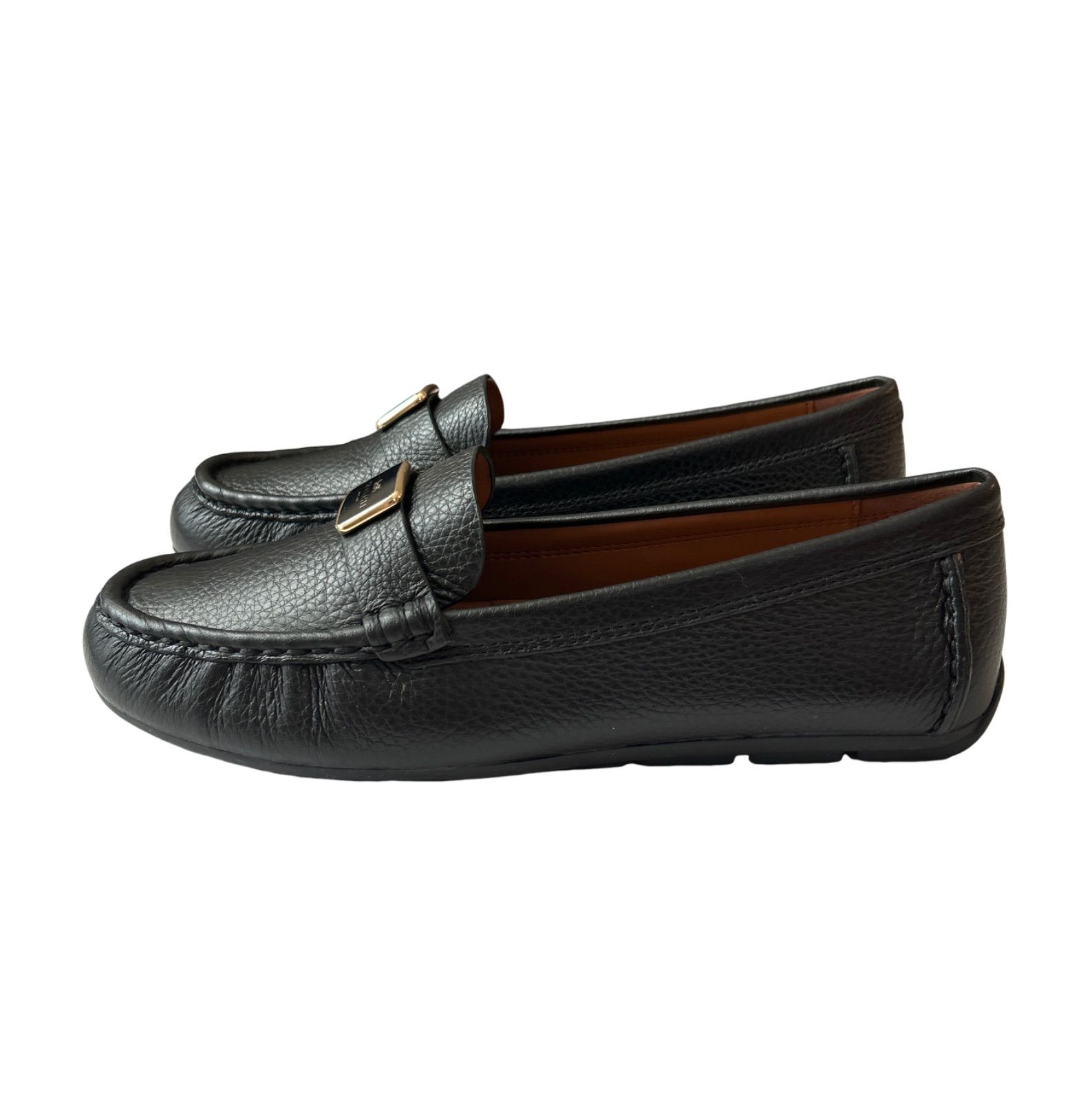 ZM1686【美品】 COACH コーチ ローファー 革靴 新品.未使用 レディース