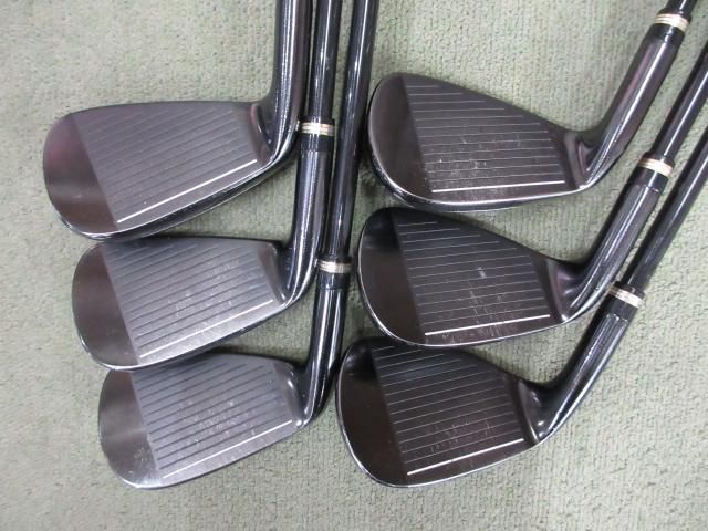 0606 アイアンセット ホンマ BERES BLACK ARMRQ MX 6本セット SR 27
